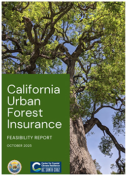cover of California Urban Forest Insurance report