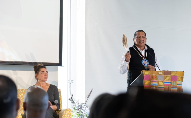 Indigenous leaders take center stage at event on funding sustainability projects