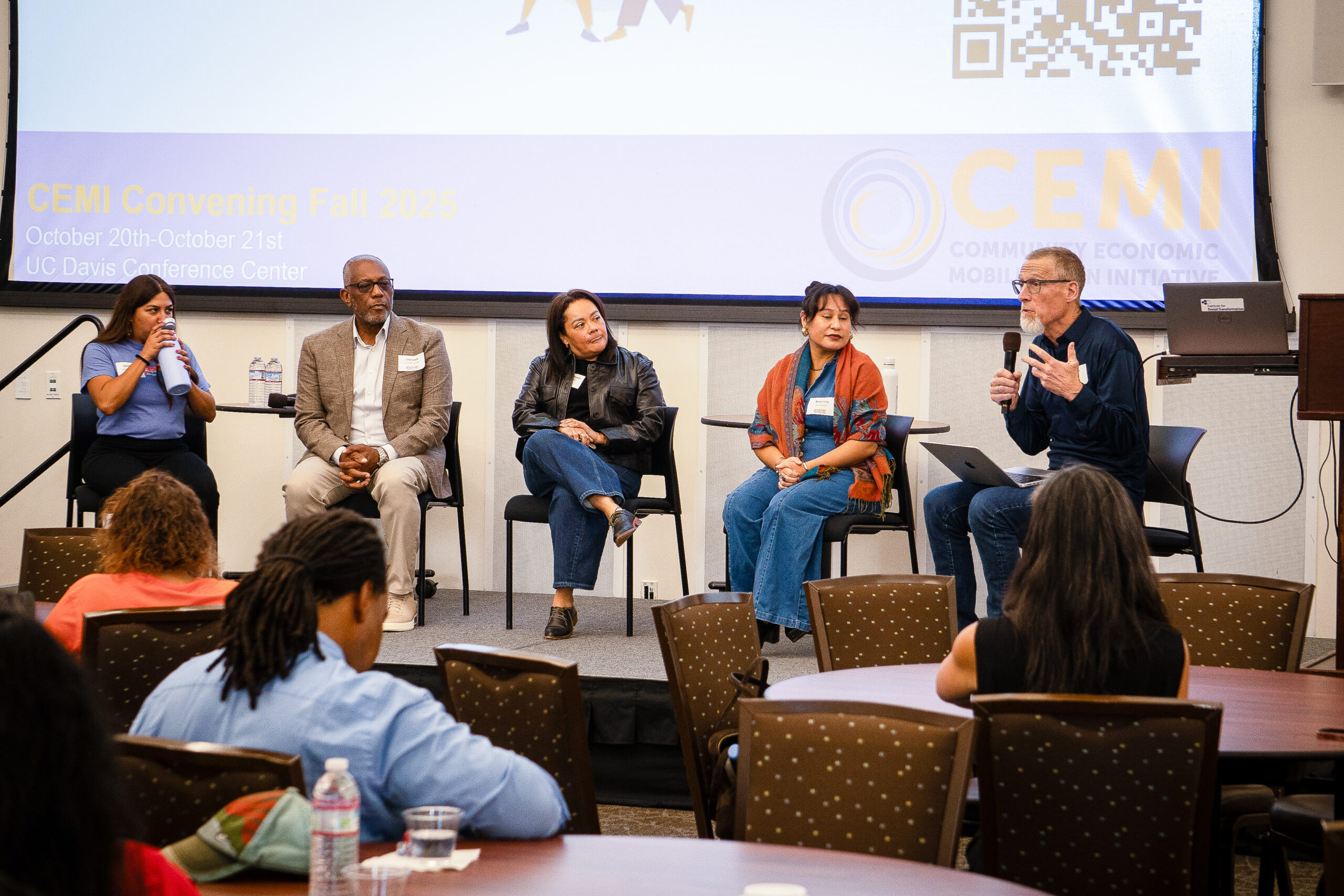Panelists at CEMI convening