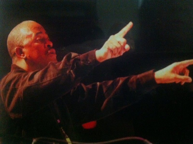 Charles Hamilton conducting