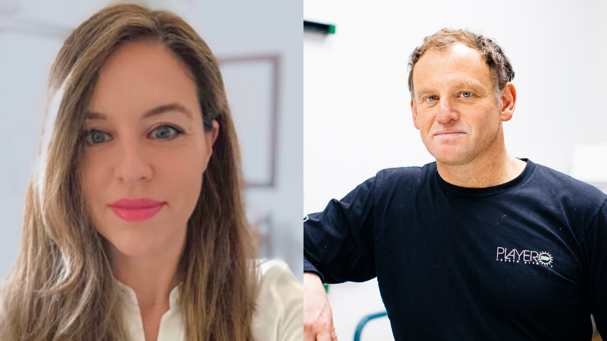 Portraits of Vanessa Jonsson and David Lederman