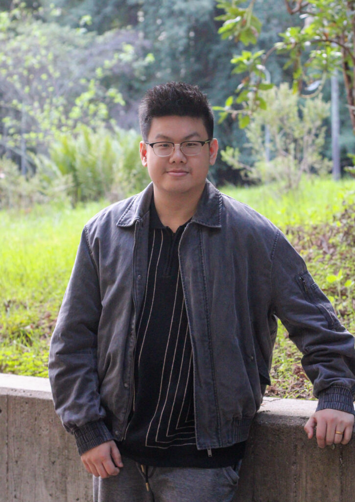 Fourth-year student Kevin Lin (Kresge ’26, community studies)