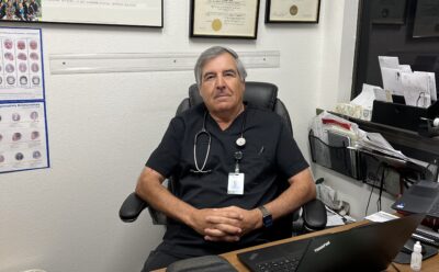 Ramon Resa at his desk