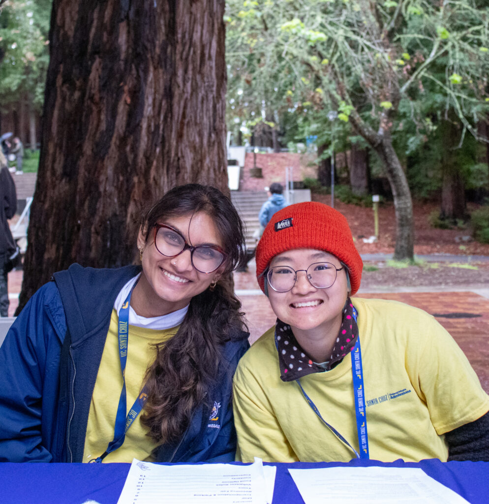 Student ambassadors during BSD