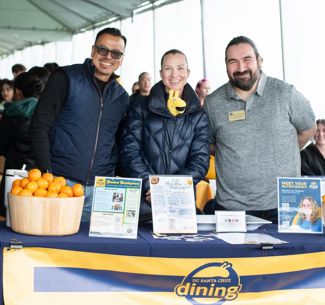 UCSC Dining at the BSD resource fair