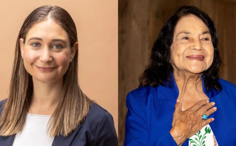 Alumna and Anthropic co-founder Daniela Amodei and civil-rights activist Dolores Huerta named in Time’s 100 Most Influential People of 2026