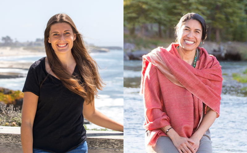 Composite image of professors Roxanne Beltran and Erika Zavaleta