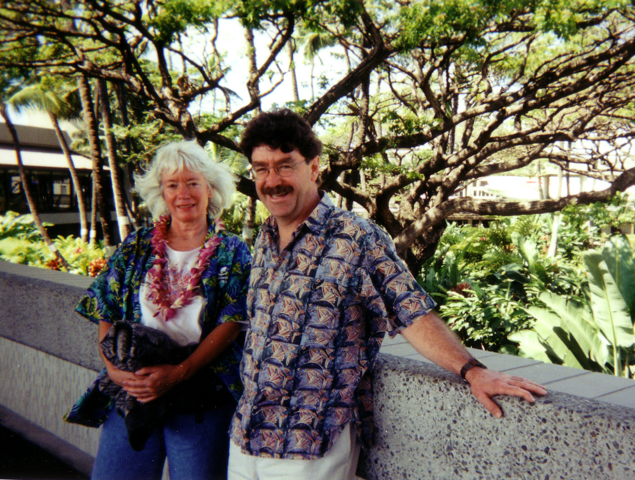 Andrea and David Gleason in 1998