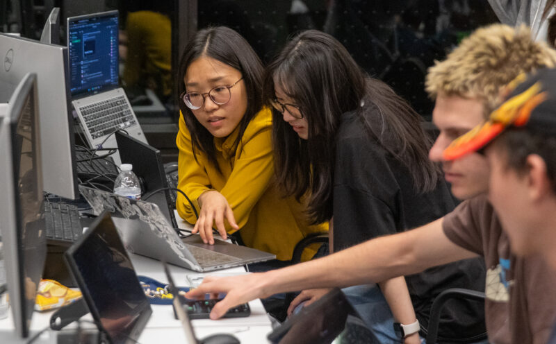 Students create agentic AI at first UC Santa Cruz hackathon with NVIDIA, ASUS