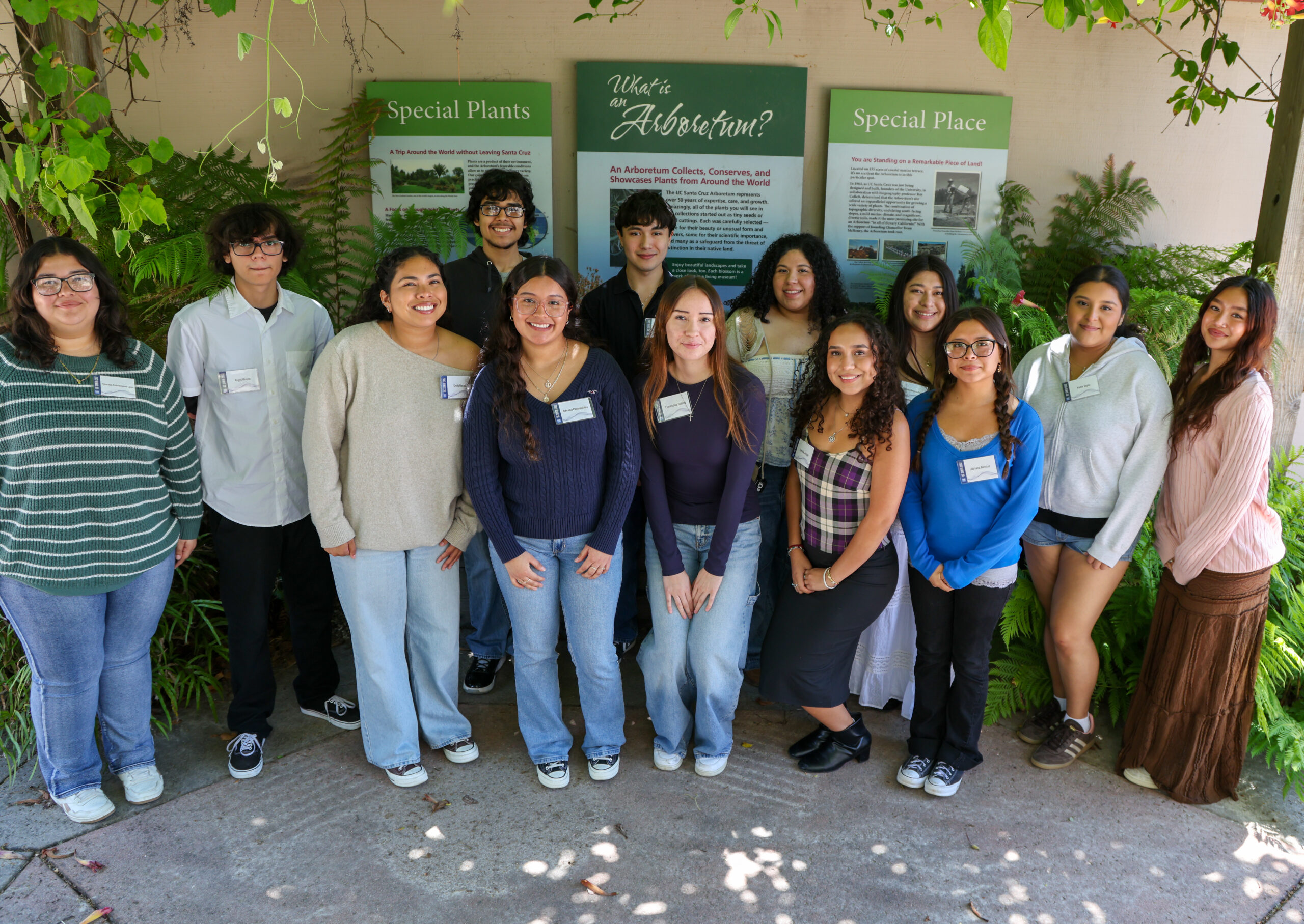 group photo of Sabatte Scholars