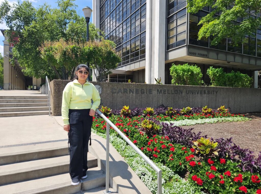 Samiyah at Carnegie Mellon University. 