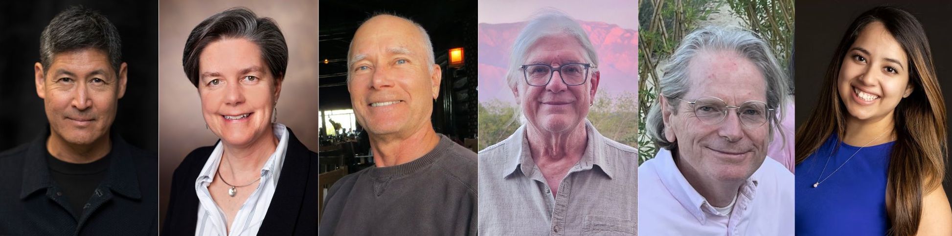 Collage of six alumni award recipients