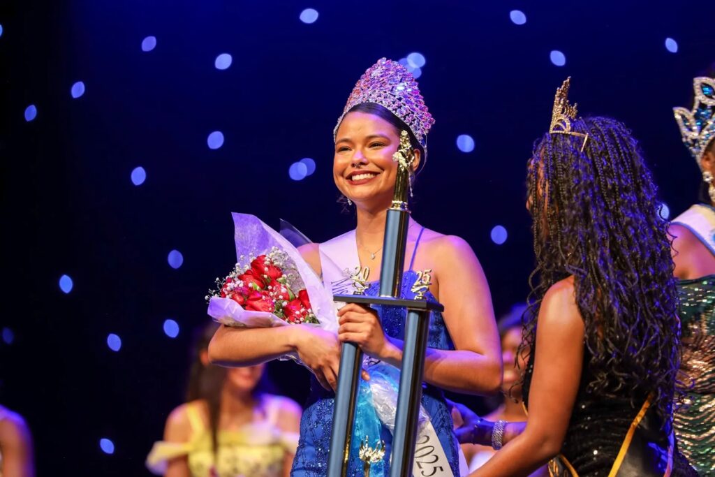 Maddison Brodeur crowned Miss Black Sacramento. 
