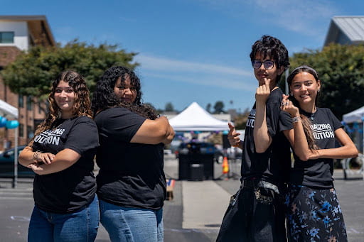 More than a resume line: high schoolers build community in Art for All