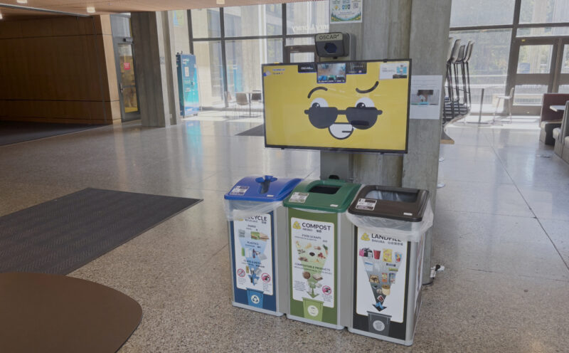Meet Oscar, UCSC’s new waste sorting assistant
