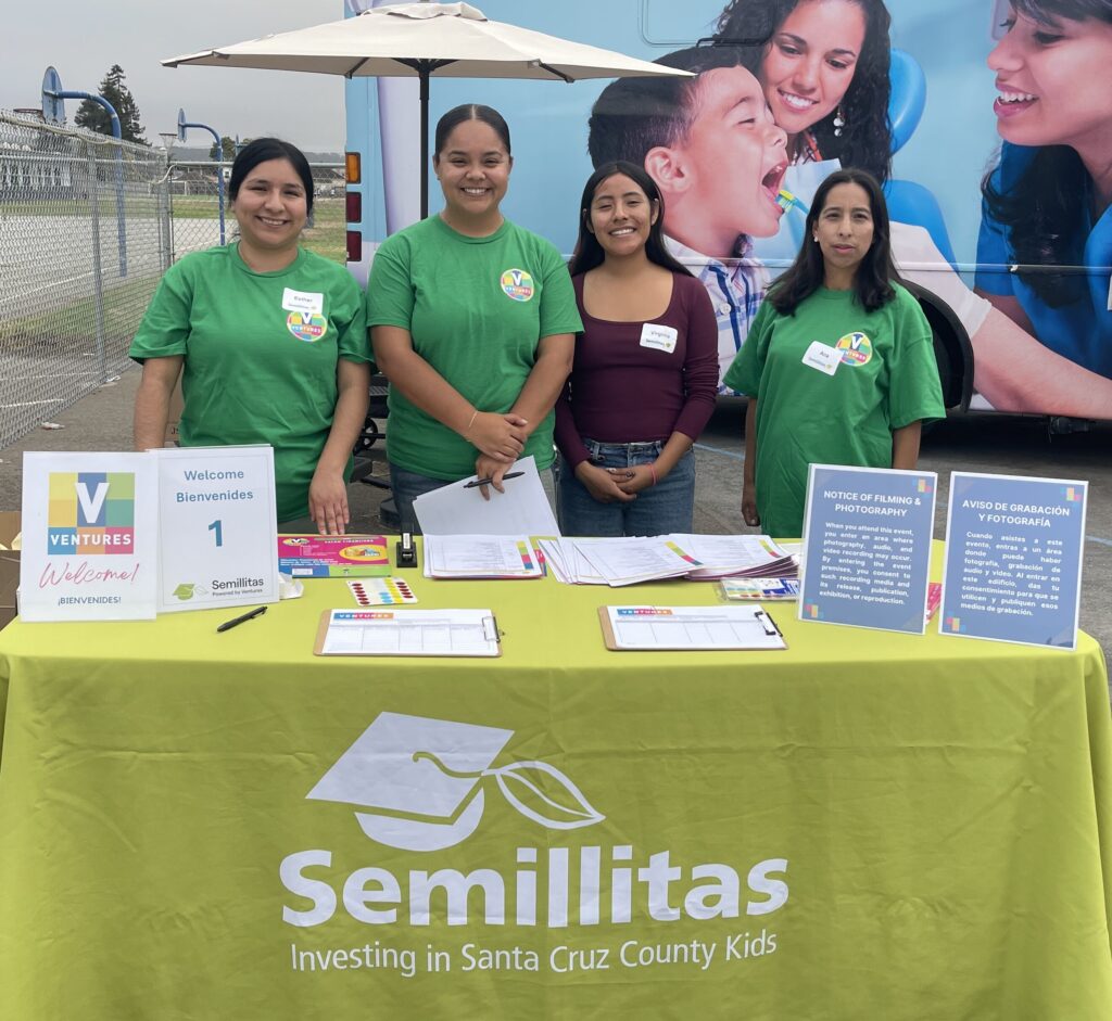 Virginia Martinez Najera with Semillitas program staff.