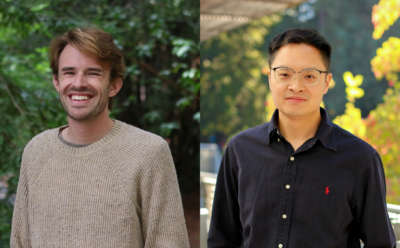Side by side portraits of Jaron Mercer and Andy Yeh